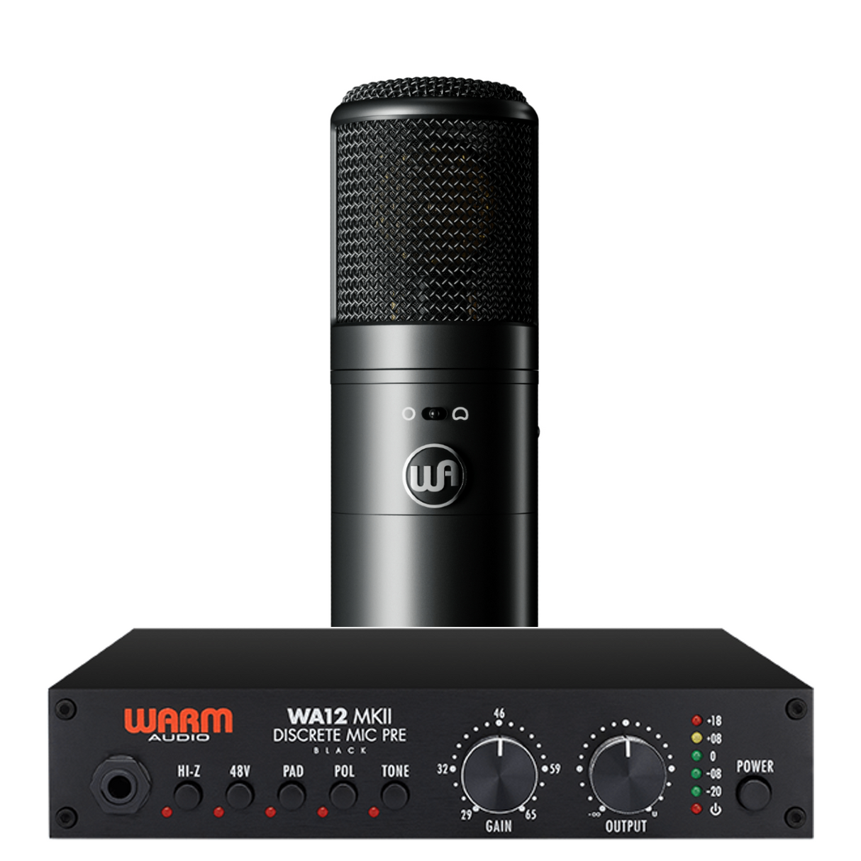 Warm Audio WA-8000 Tube Condenser Microphone with *Free* WA12 MKII Preamp