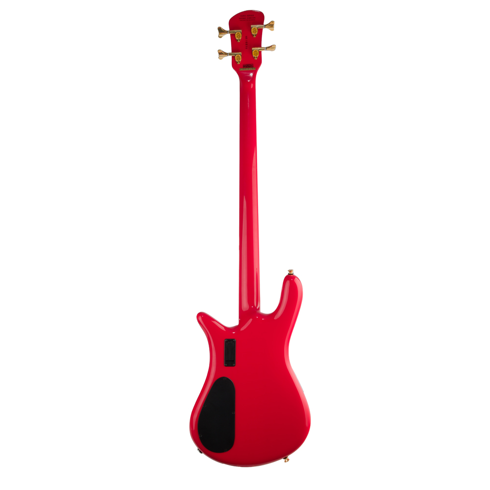 Spector Euro 4 Classic Bass Guitar - Solid Red - #21NB16614