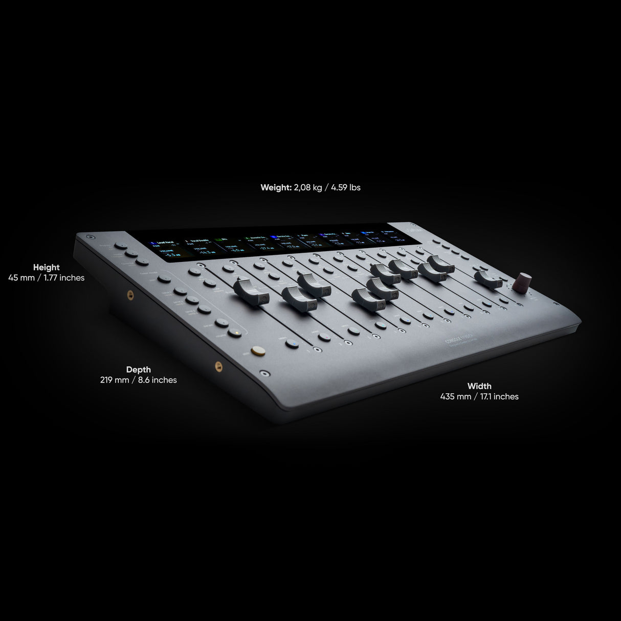 Softube Console 1 Fader Mk III 10-channel Fader Control Surface