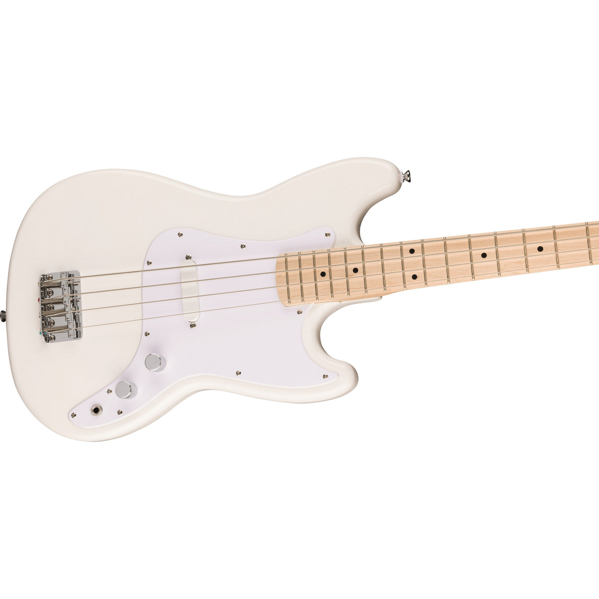 Squier Sonic Bronco Electric Bass Guitar - Arctic White