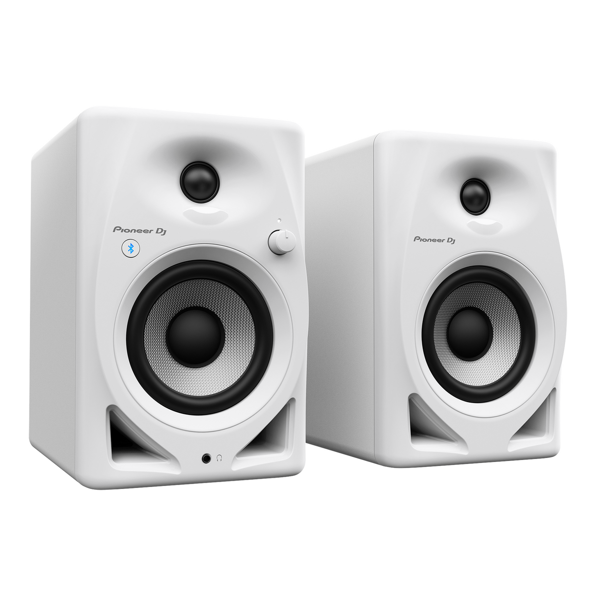 Pioneer DJ DM-40D-BT-W 4-inch Desktop Active Monitor Speaker Pair