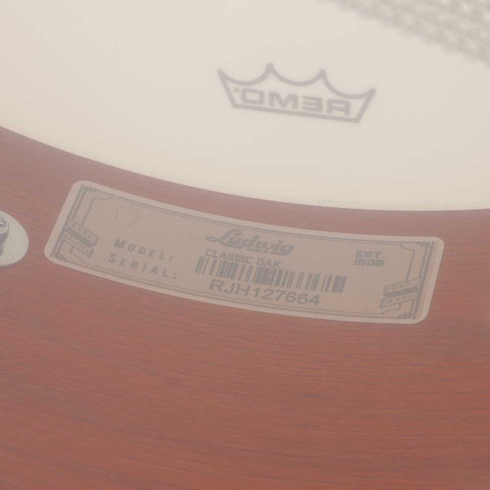 Ludwig 5" x 14" Classic Oak Snare Drum - Tennessee Whiskey