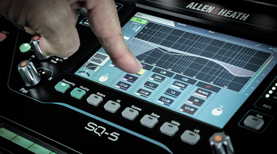 Allen & Heath SQ-7 48 Channel Digital Mixer - Mint, Open Box