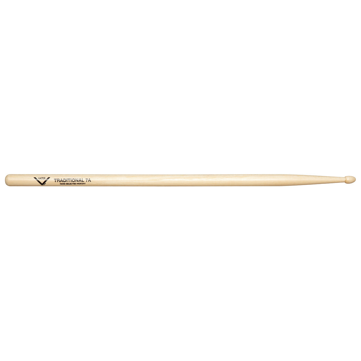 Vater Traditional Hickory Drumsticks - 7A - Wood Tip