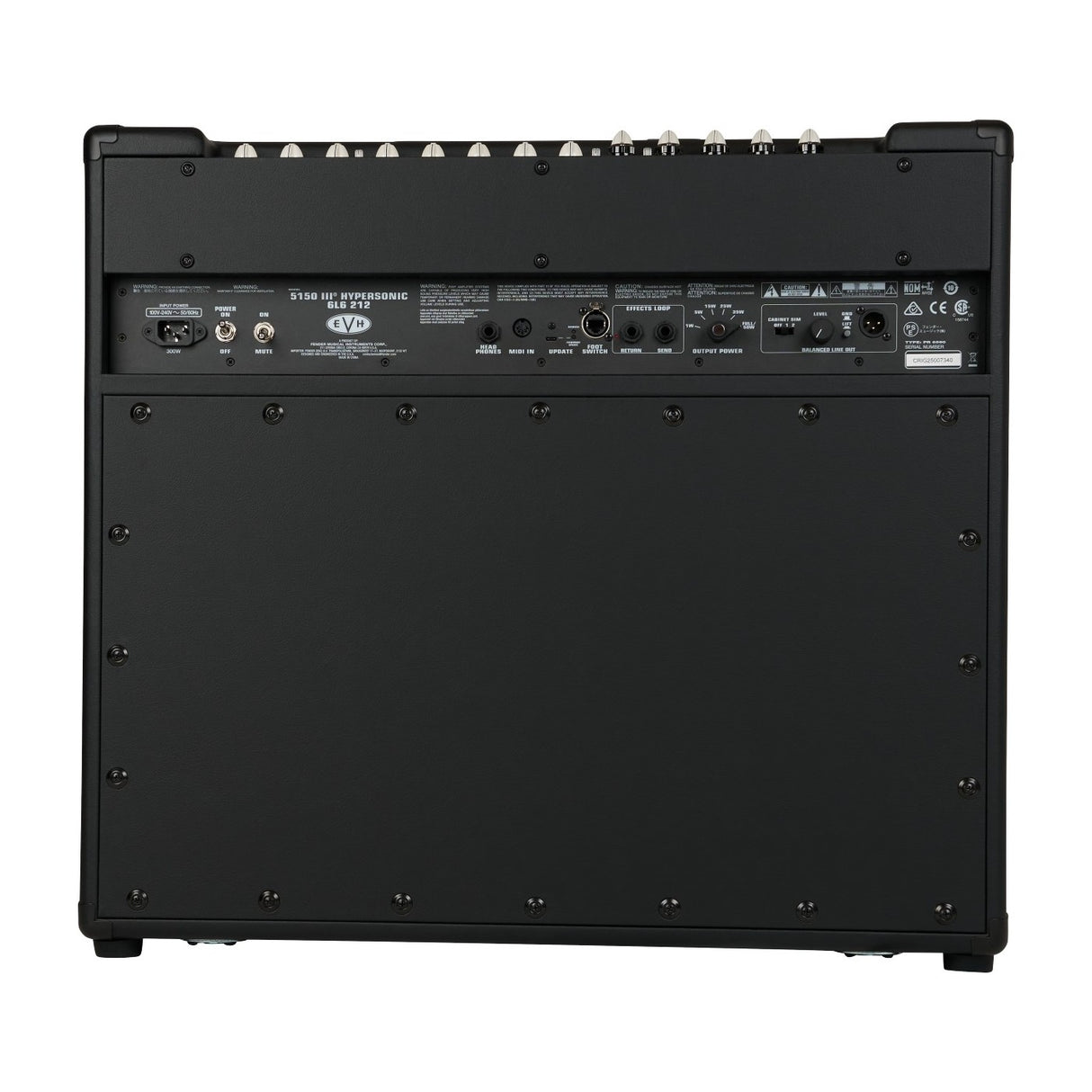 EVH 5150III Hypersonic 6x6 1x12-Inch Electric Guitar Amplifier - Black