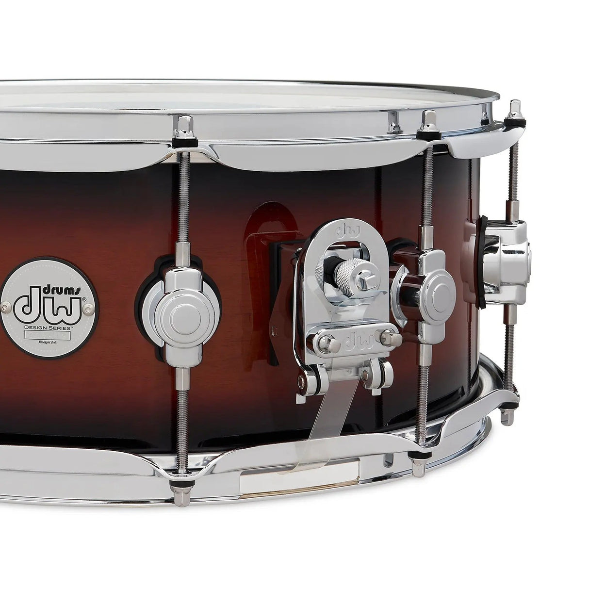 DW 6 x 14-Inch Design Series Maple Snare Drum - Tobacco Burst - Preorder