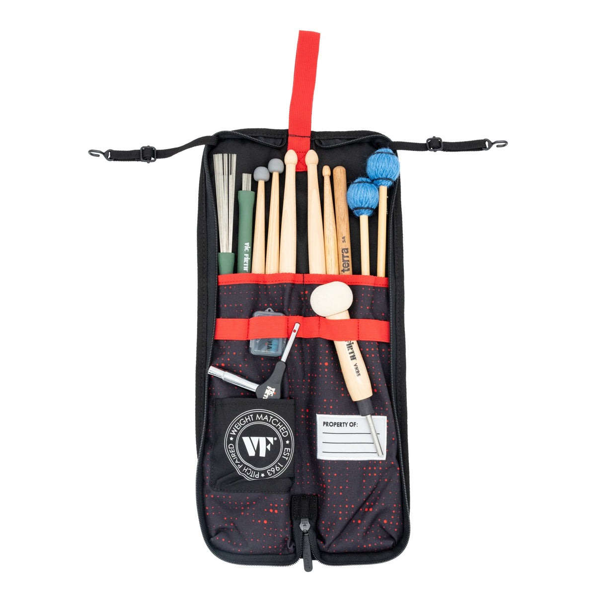 Vic Firth Essential Stick Bag - Red Dot