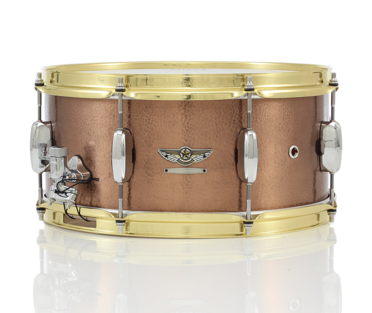 Tama 14" x 6.5" STAR Reserve Hand Hammered Copper Snare Drum