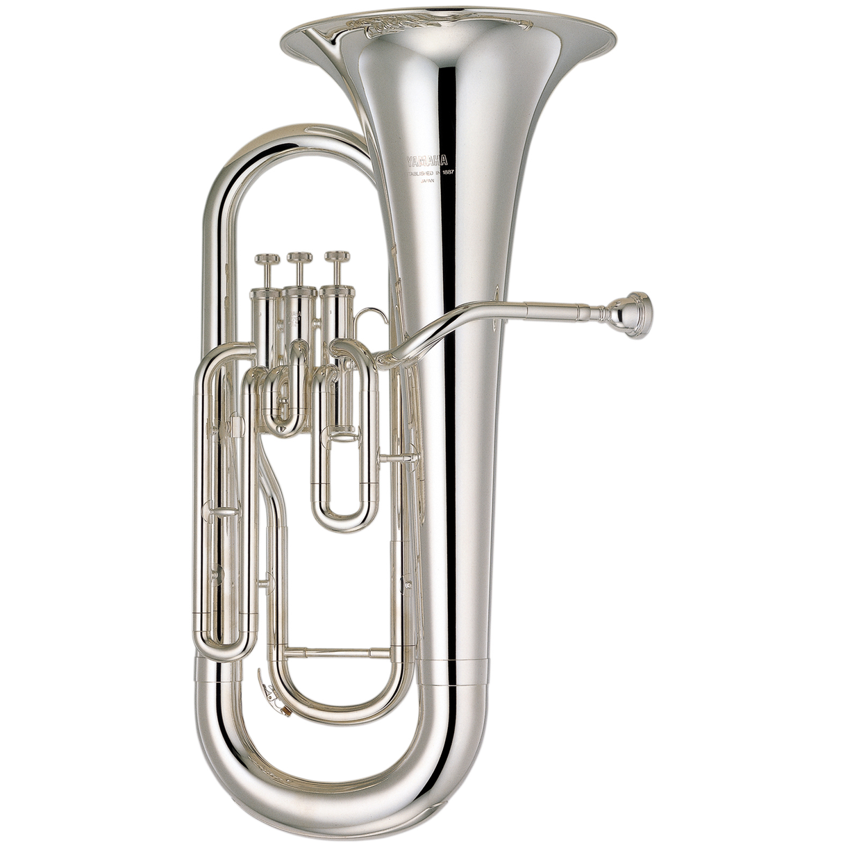 Yamaha YEP-201S Standard Bb Euphonium - Silver Plated