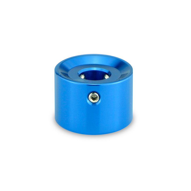 Barefoot Buttons V1 Tall Boy Footswitch Button, Dark Blue - For Common 3PDT Switches