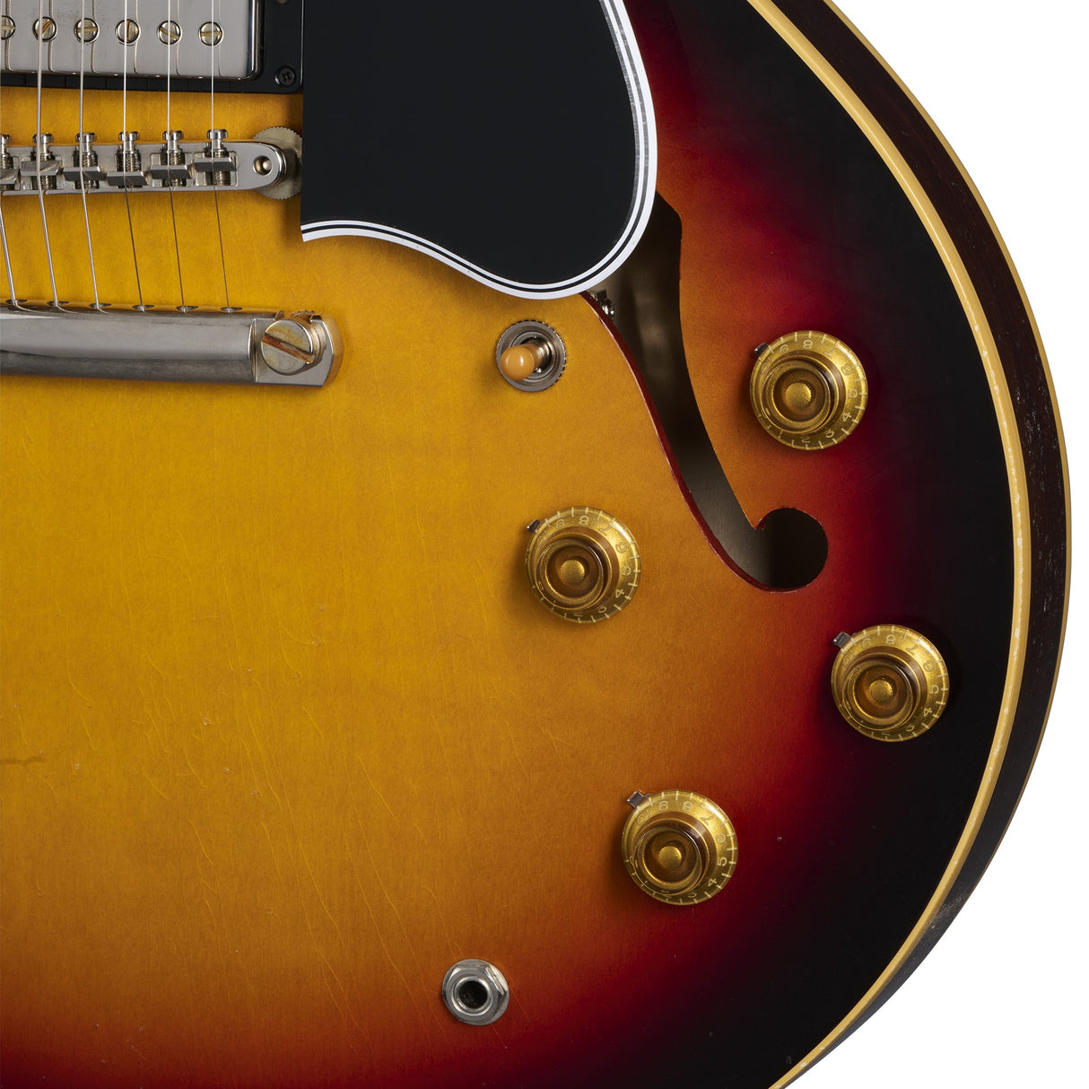 Gibson Custom Shop Murphy Lab 1958 ES-335 Reissue Semi-Hollowbody Electric Guitar - Light Aged Tri-Burst - New