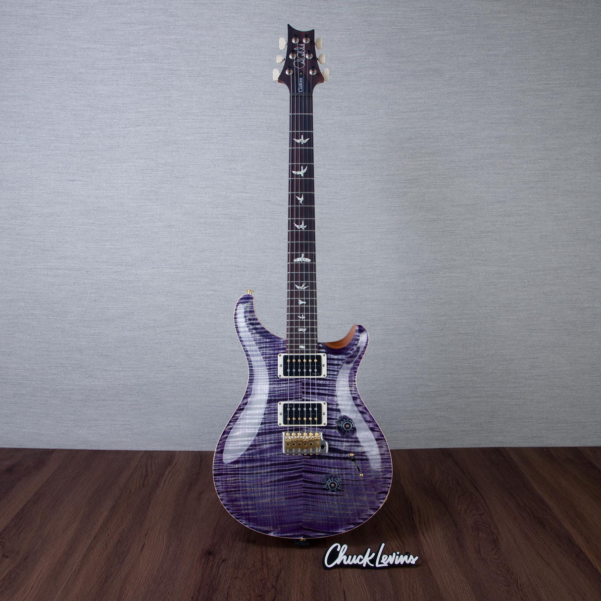 PRS Custom 24 10-Top Solid Body Electric Guitar - Aurora Borealis - #0410980