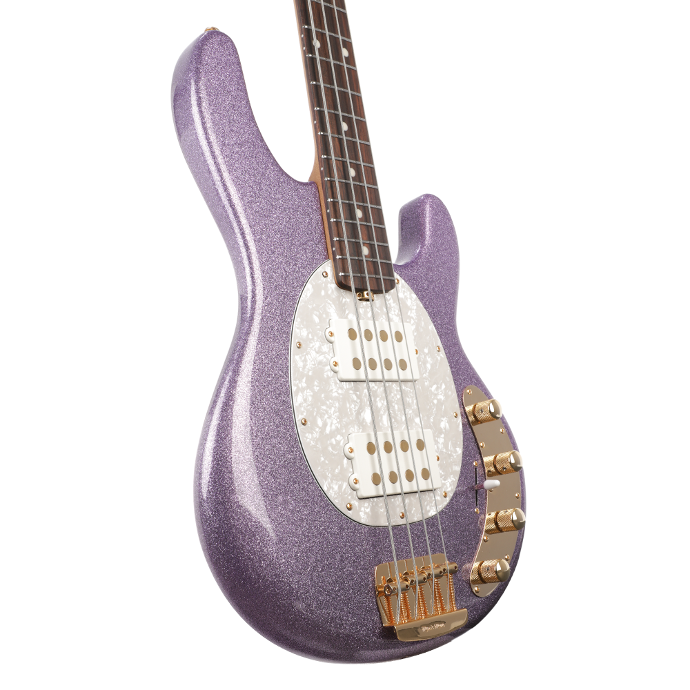 Music Man Stingray Special HH Bass Guitar - Amethyst Sparkle, Ebony Fingerboard