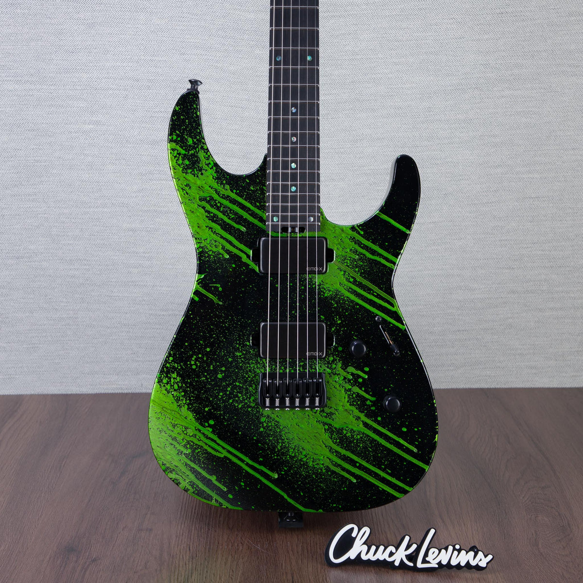 ESP USA M-II HT Electric Guitar - Alien Blood Splater - #US24803 ...