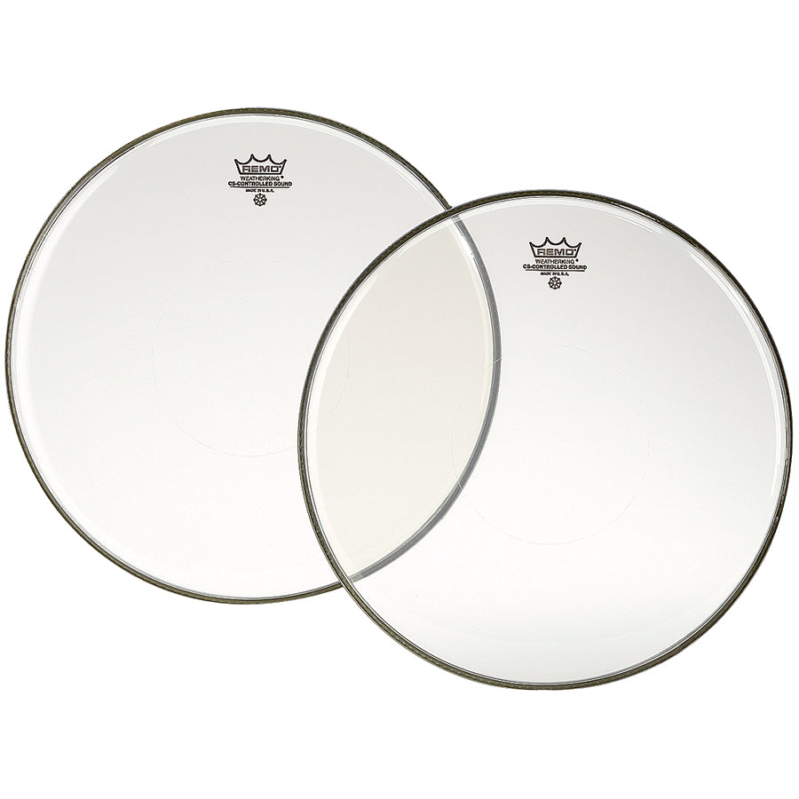 Remo 14" Clear Controlled Sound Drum Head With Clear Dot