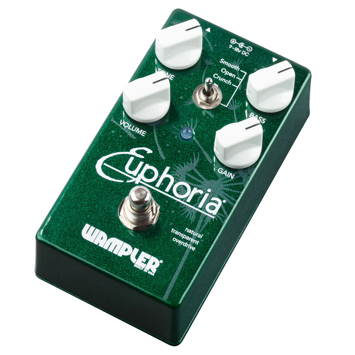 Wampler Euphoria Transparent Overdrive Effects Pedal