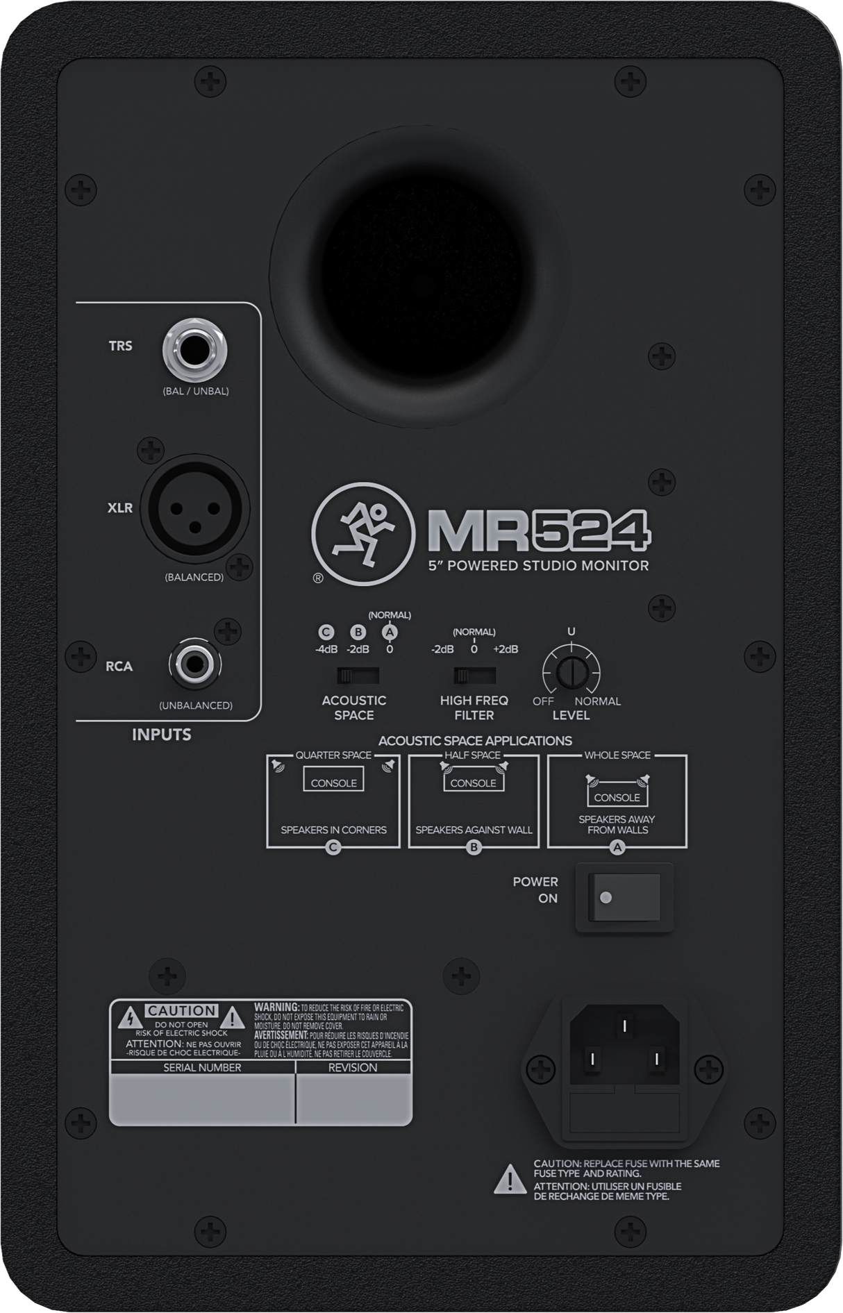 Mackie MR524 5-Inch Powered Studio Monitor