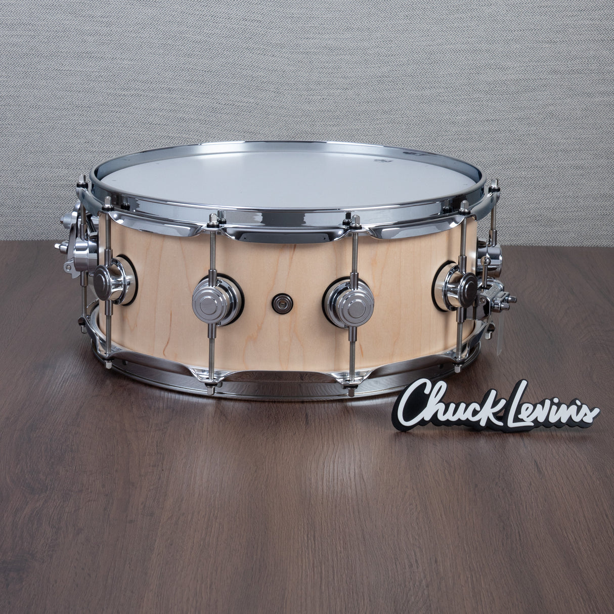 DW 5.5 x 14-Inch Collector's Maple Super Solid Snare Drum