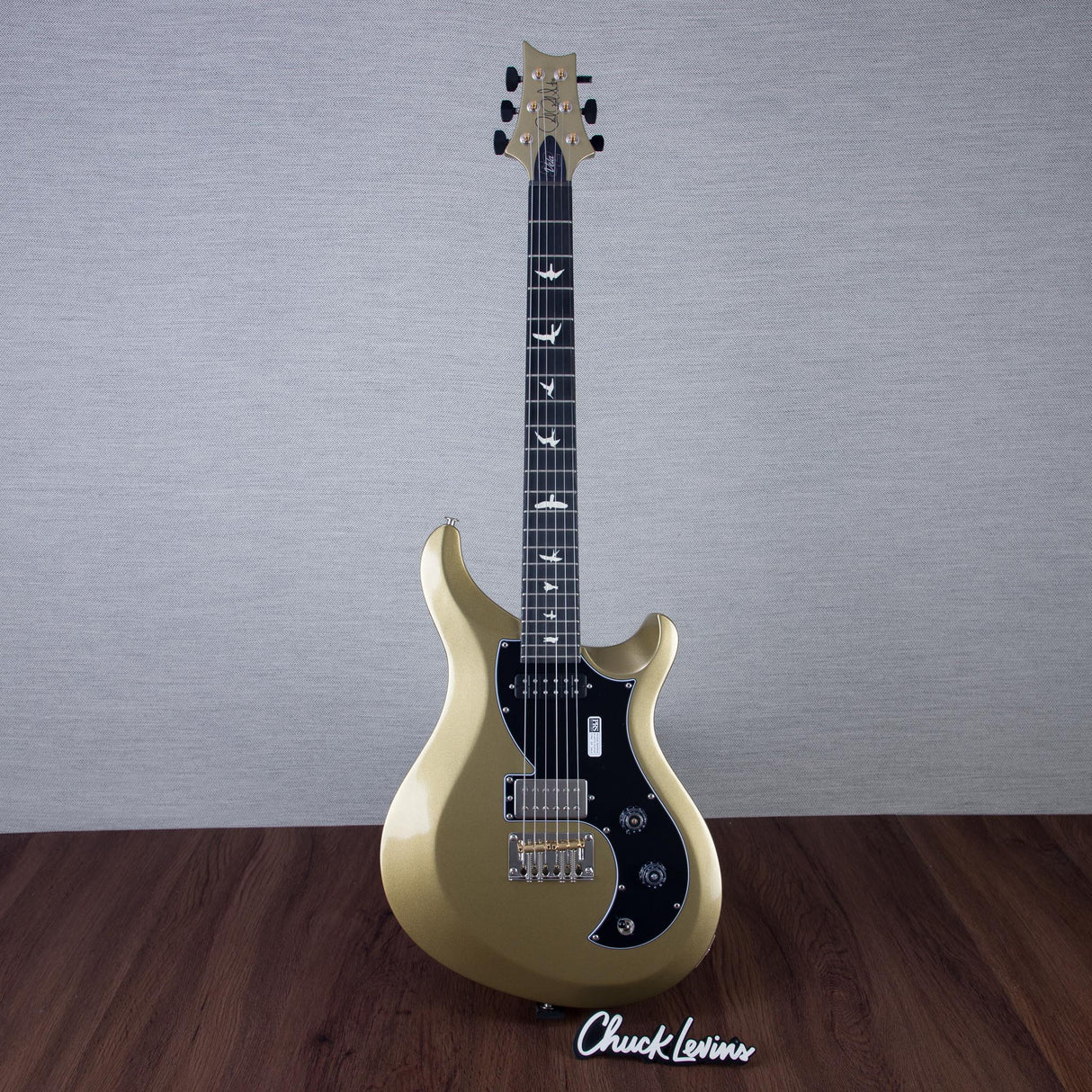 PRS S2 Vela Custom Color Electric Guitar - Champagne Gold - #25S2079244