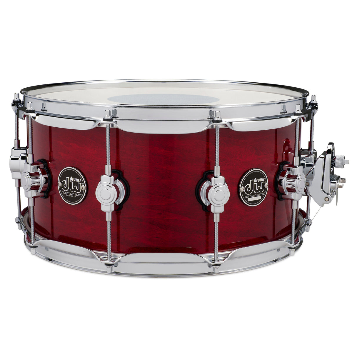 Drum Workshop 14" x 6.5" Performance Series Maple Snare Drum - Cherry Stain
