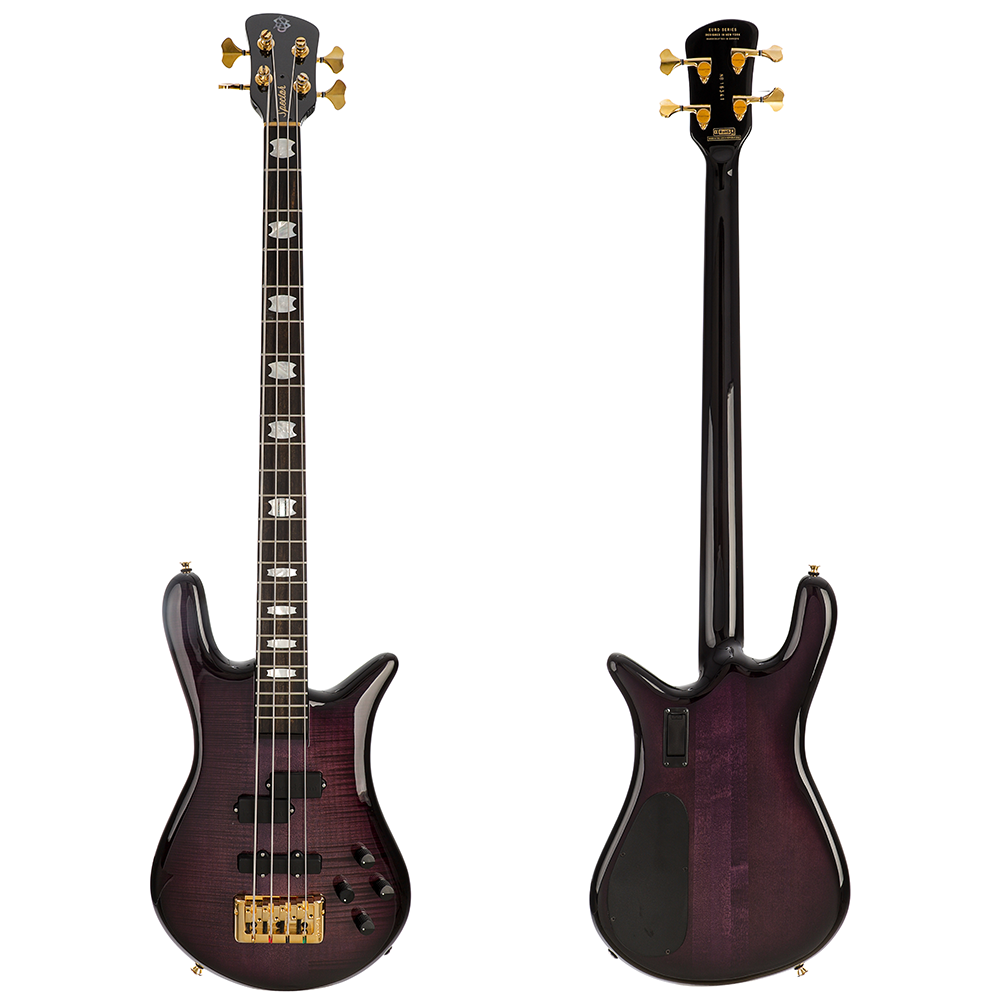 Spector Euro 4 LT Bass Guitar - Violet Fade Gloss