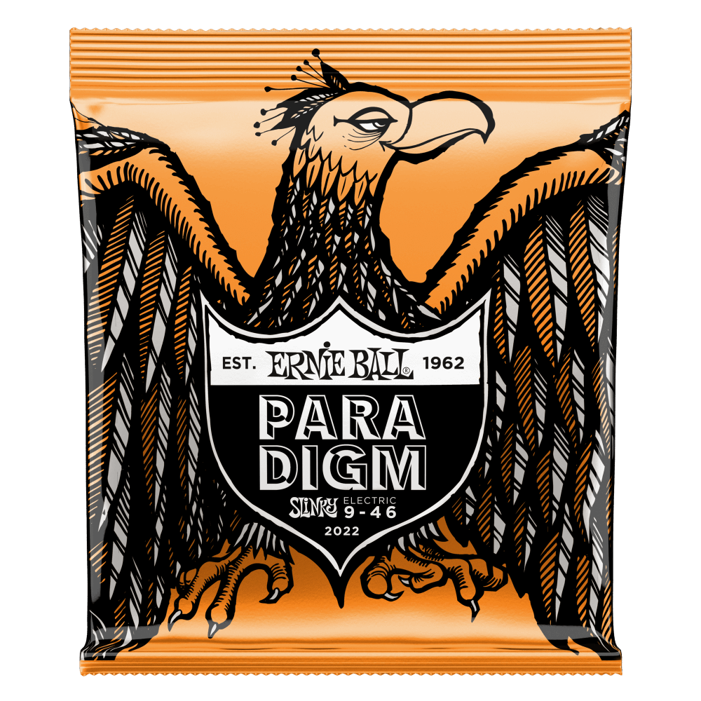 Ernie Ball 2022 Hybrid Slinky Paradigm Electric Guitar Strings - .09-.046