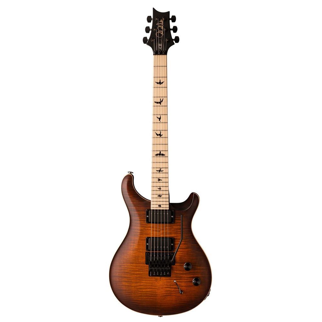 PRS CE 24 Dustie Waring Signature Floyd Electric Guitar - Burnt Amber Smokeburst - 2023 - New