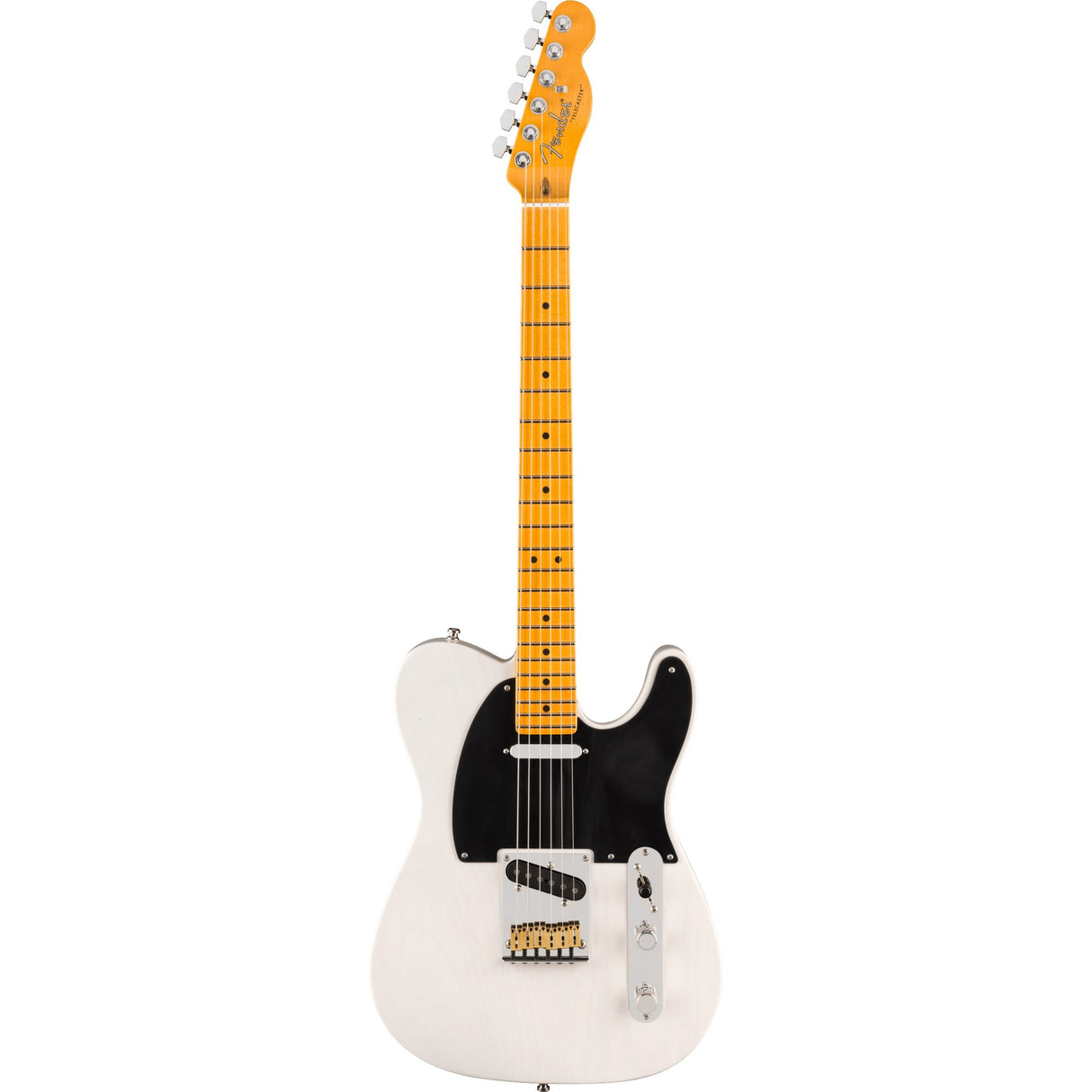 Fender American Ultra Luxe Vintage '50s Telecaster Electric Guitar - White Blonde