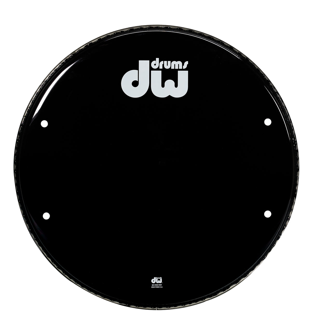 Drum Workshop 20-Inch Bass Drum Head - Gloss Black