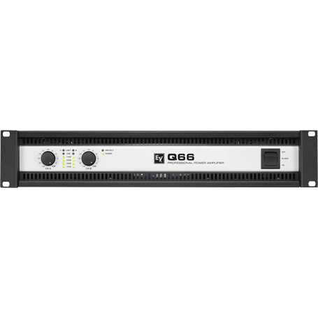Electro-Voice Q66-II 120V Q Series 900W per Channel Power Amplifier