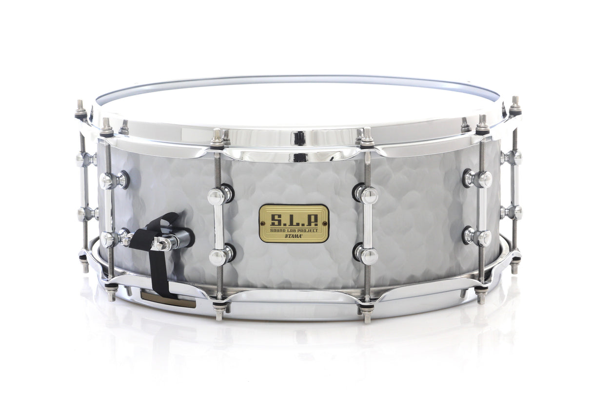 Tama 14" x 5.5" S.L.P. Vintage Hammered Steel Snare Drum