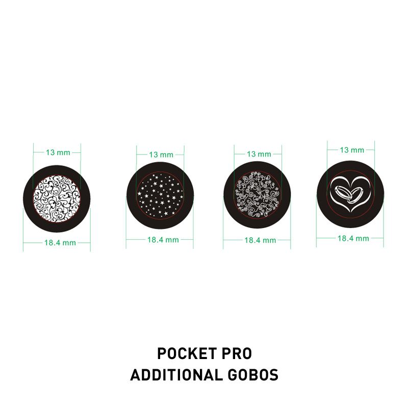 ADJ Pocket Pro 25-Watt Moving Head Spot