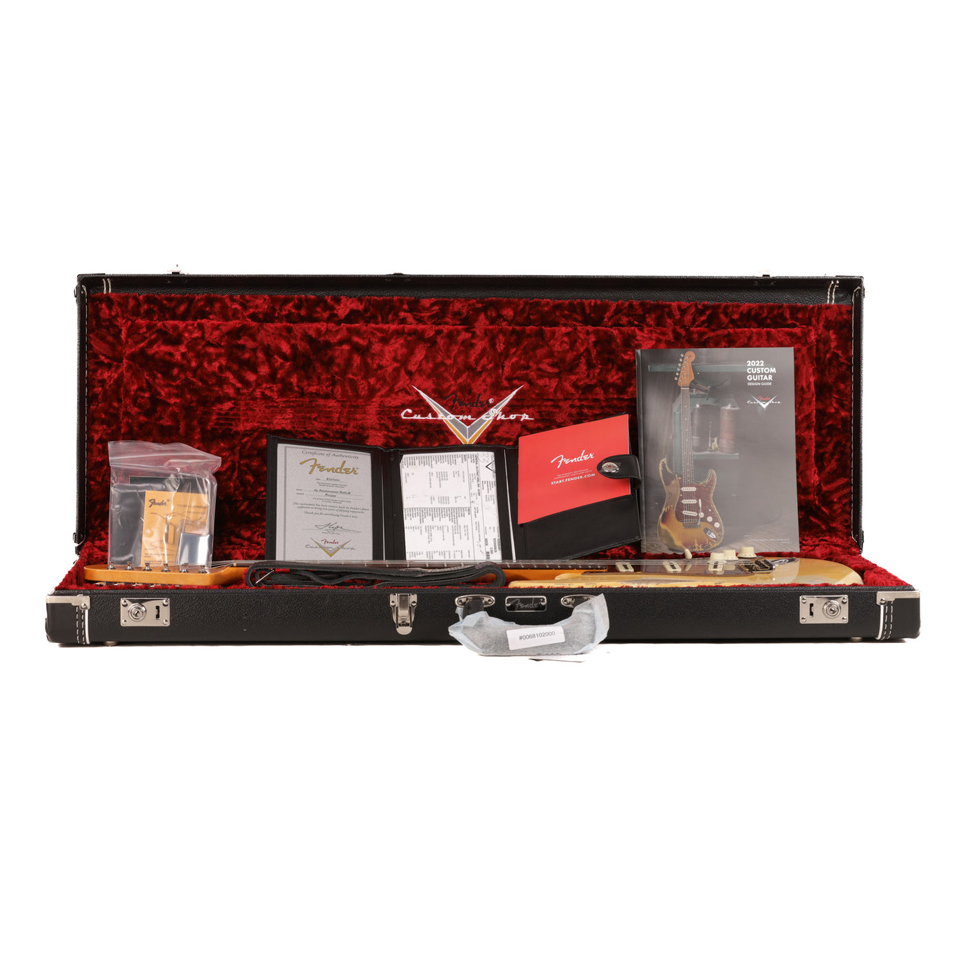 Fender Custom Shop 1969 Stratocaster Heavy Relic Guitar - Aged Vintage White - CHUCKSCLUSIVE - #R123333