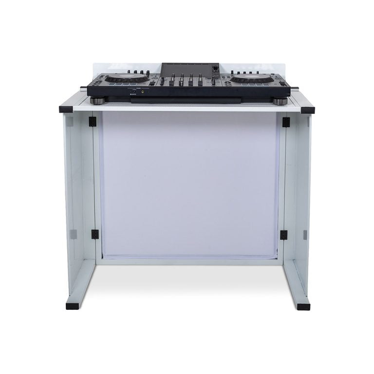 Headliner HL30081 Solana Portable DJ Booth - White