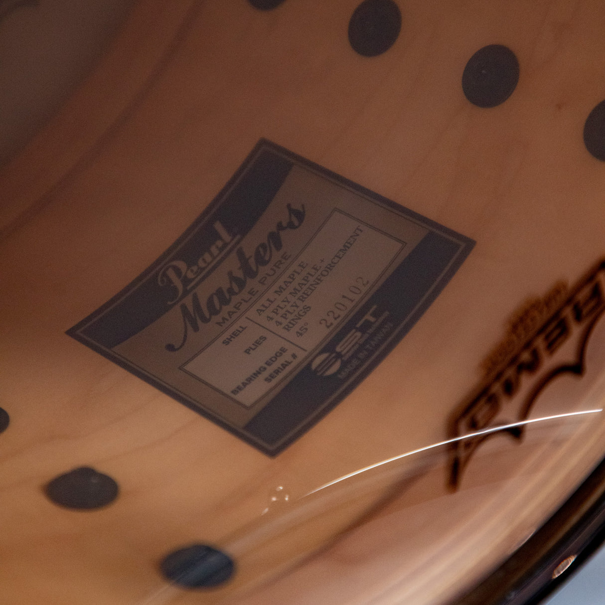 Pearl Masters Maple Pure 3-Piece Shell Pack - Natural Maple Finish