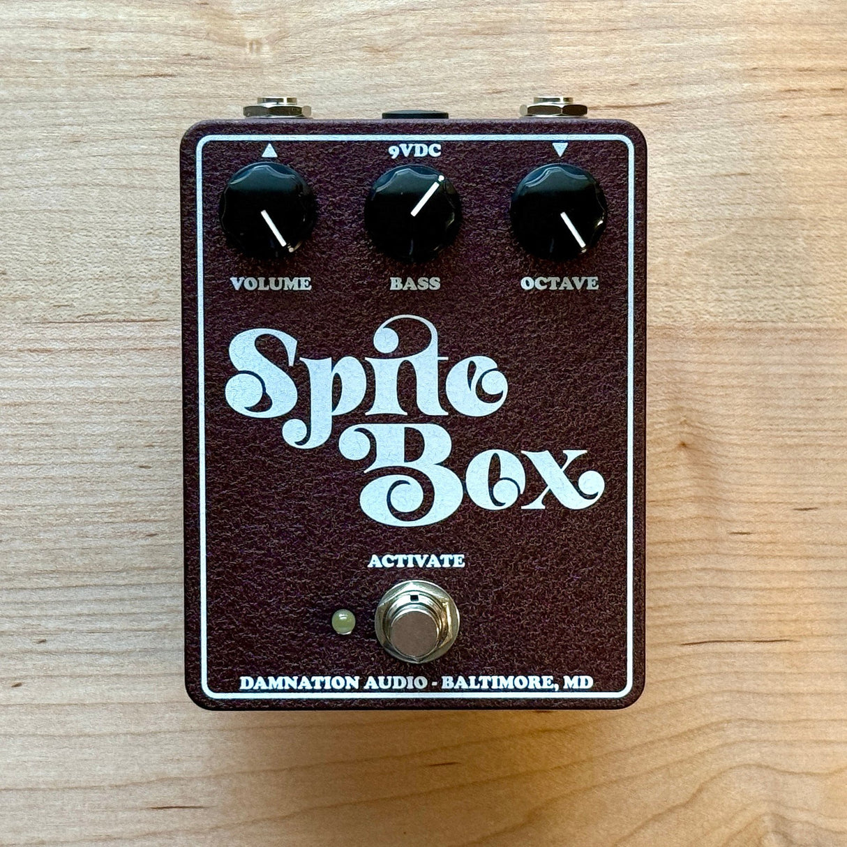 Damnation Audio Spite Box Bass Octave Fuzz Effects Pedal