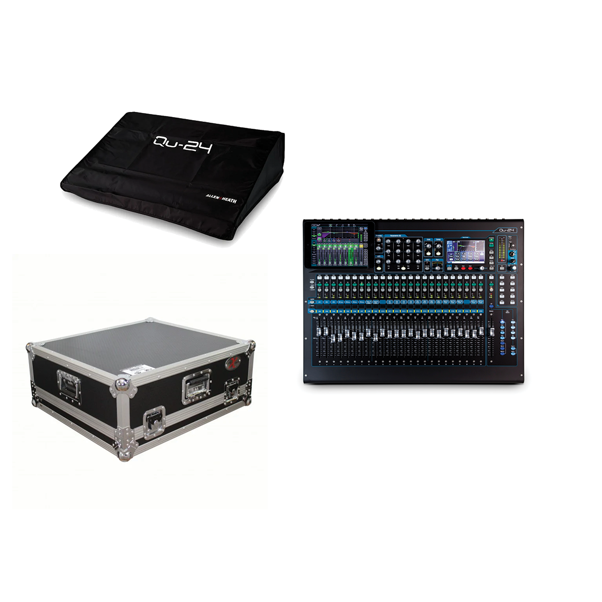 Allen Heath QU24C Bundle with Dust Cover and Case