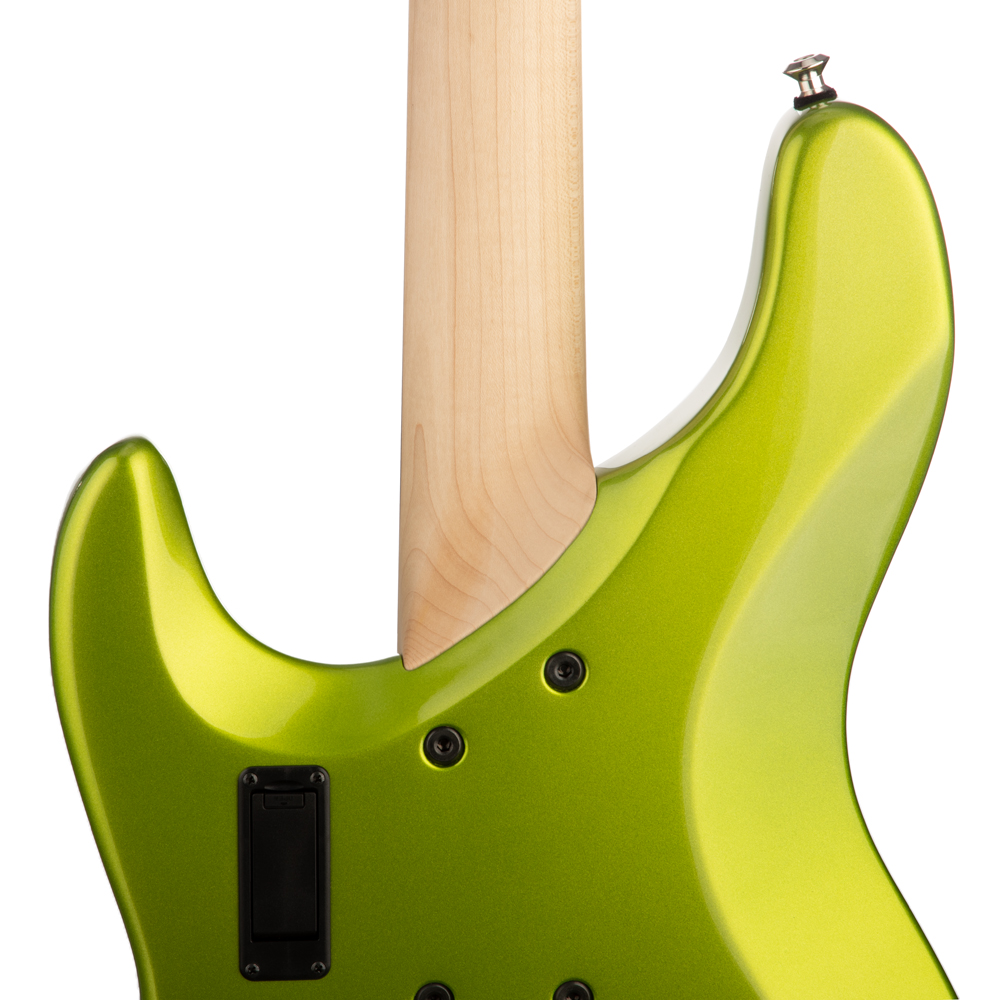 Brubaker JXB-4 Standard Bass Guitar - Green Metallic - New