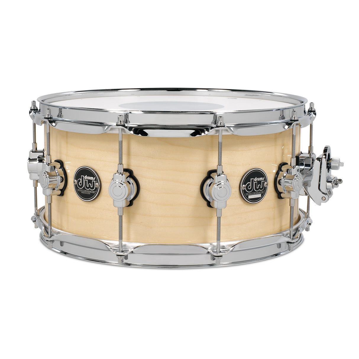 Drum Workshop 14" x 6.5" Performance Series Maple Snare Drum - Natural