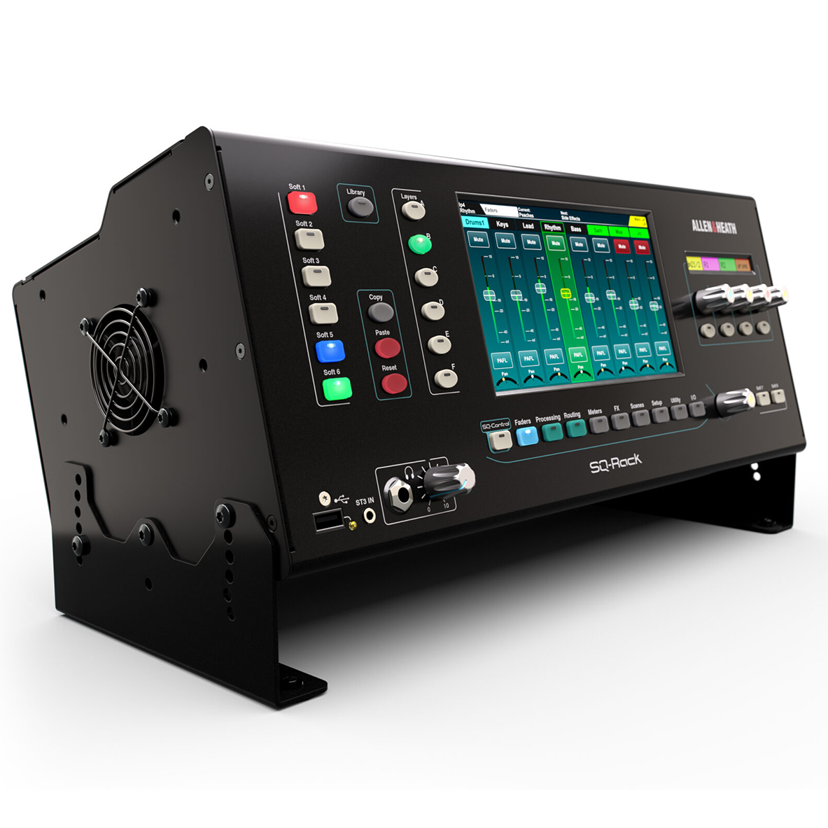 Allen & Heath AH-SQ-RACK 48-Channel Rackmount Digital Mixer - Mint, Open Box