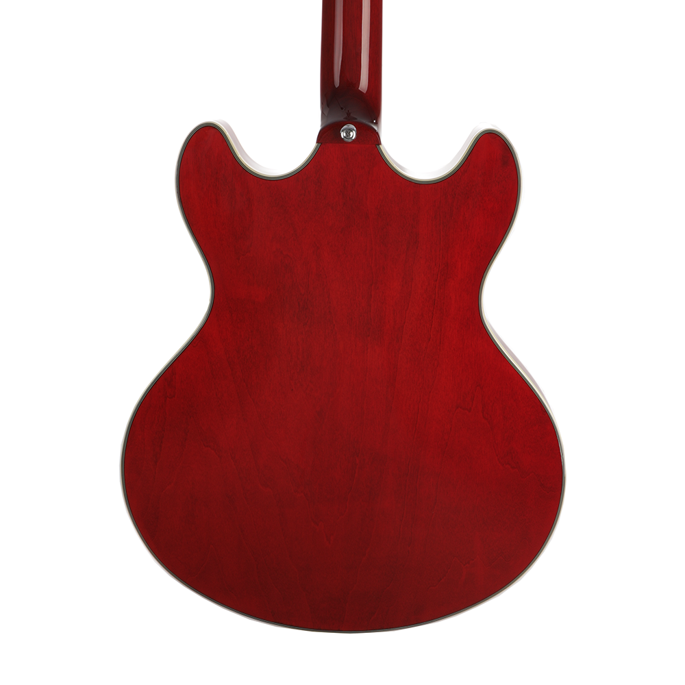 Sire H7 Larry Carlton Semi-Hollow Body Electric Guitar - See Through Red - New