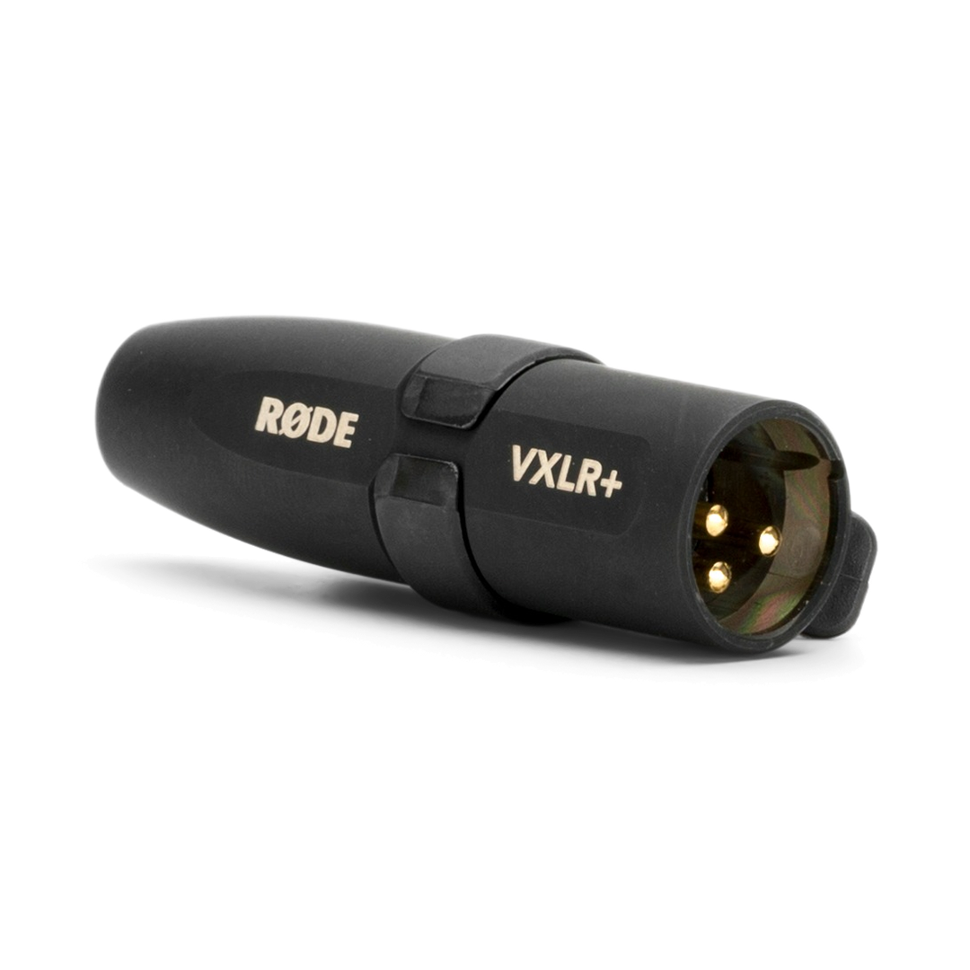Rode VXLR+ 3.5mm TRS to XLR Adaptor with Power Converter