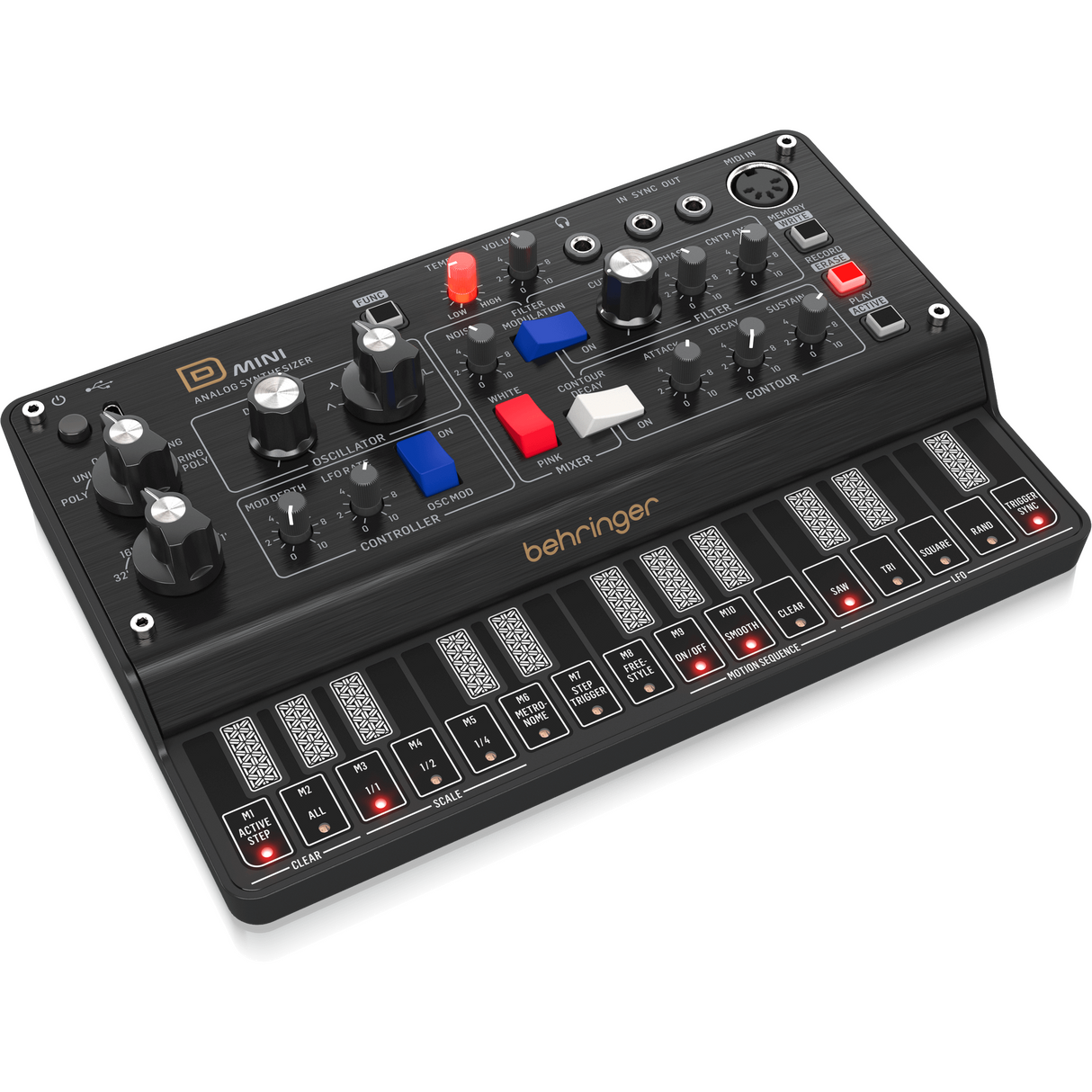 Behringer D-Mini Portable Analog Synthesizer