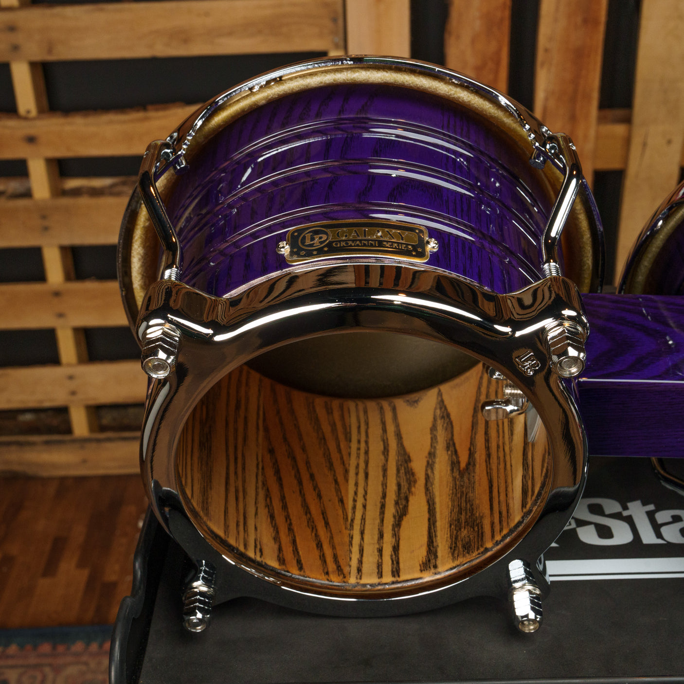 LP Galaxy Giovanni Bongo Set - Purple Ash - CHUCKSCLUSIVE