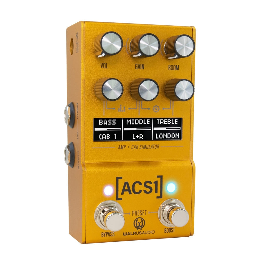 Walrus Audio Mako Series MKII: ACS1 Amp + Cab Simulator Guitar Effects Pedal