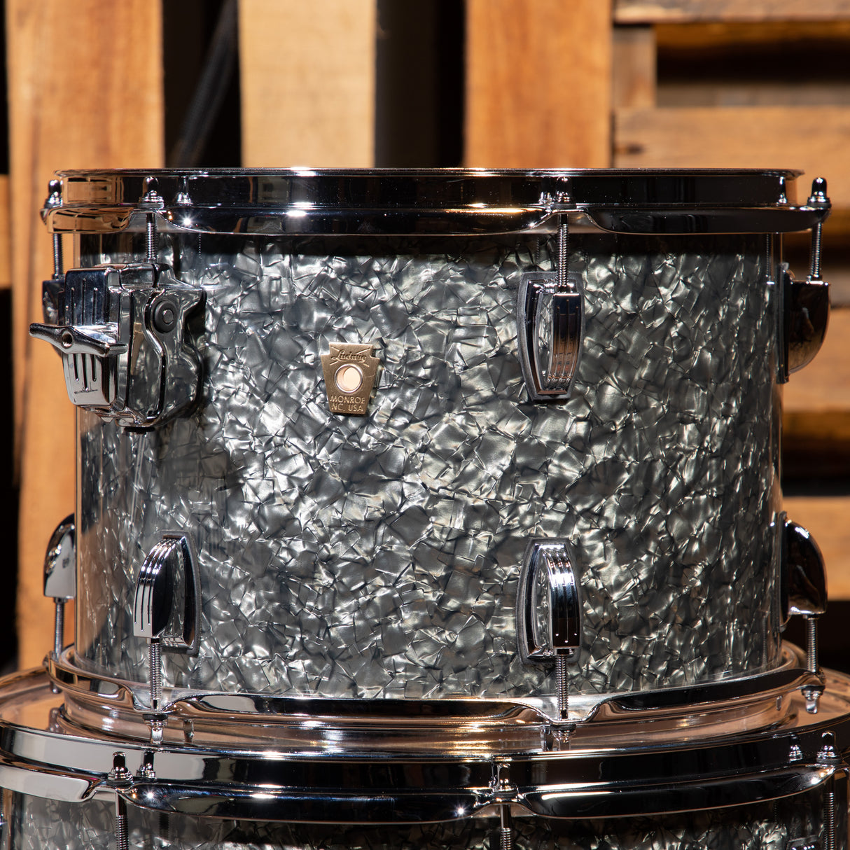 Ludwig USA Classic Maple CL Custom Fab 3-Piece Shell Pack - Black Pearl Wrap