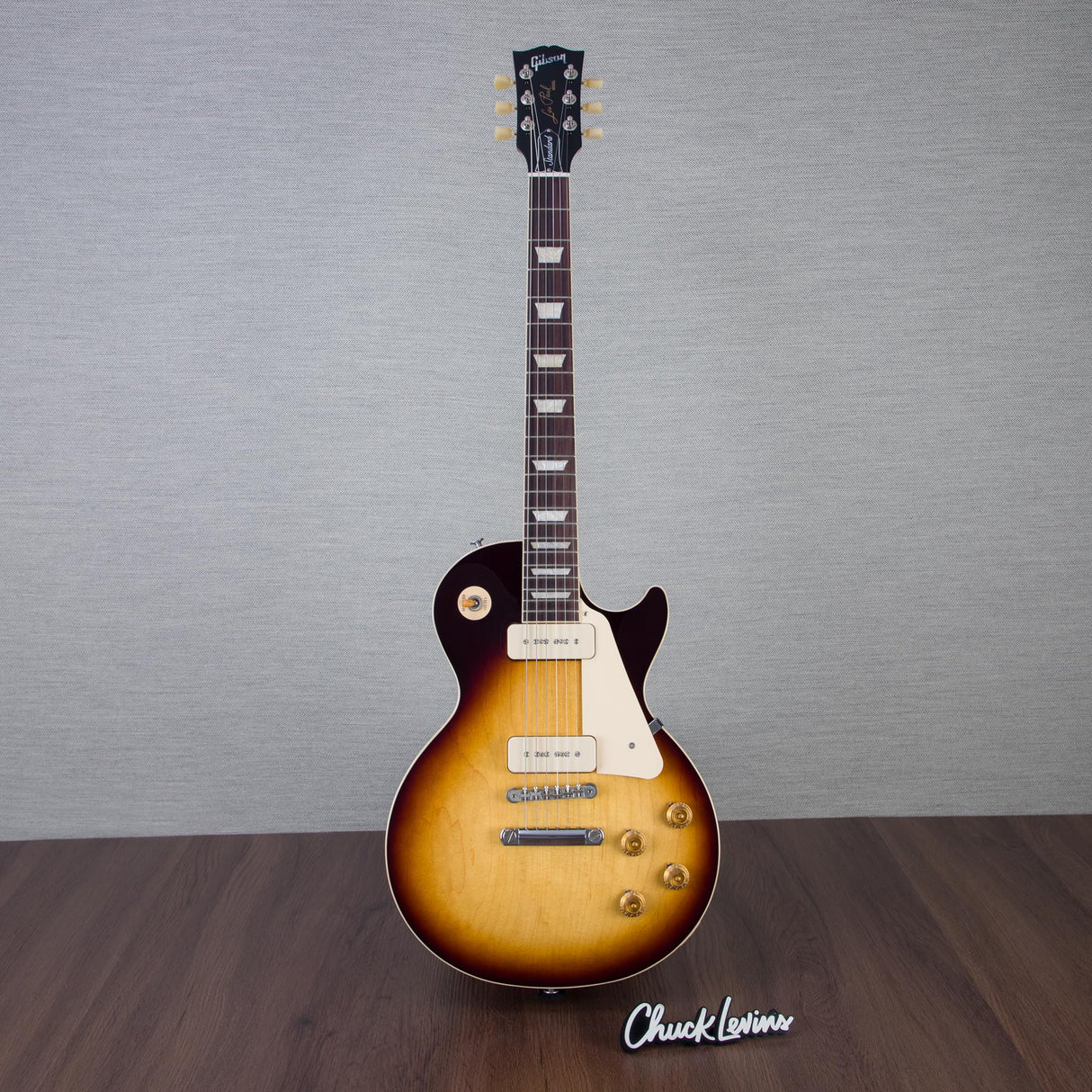 Gibson Les Paul Standard 50s P-90 Electric Guitar - Tobacco Burst - #228340042