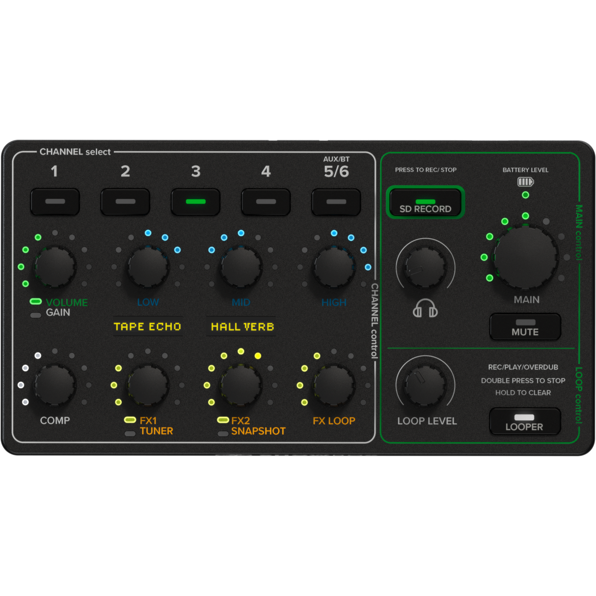 Mackie ShowBox Battery-Powered All-in-One Performance Rig with Mix Control