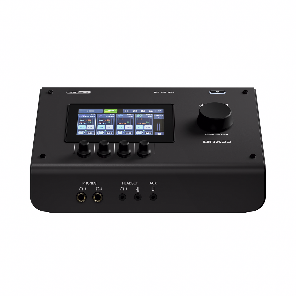 Yamaha URX22 USB-C Audio and Video Interface - Black - Preorder