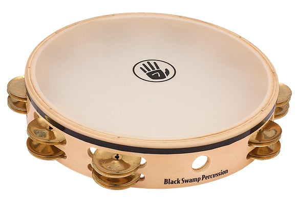 Black Swamp TDOV Overture Series 10" Double Row Tambourine - Brass